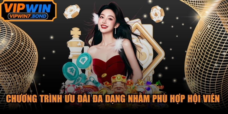 Chương trình ưu đãi thiết kế đa dạng nhằm phù hợp với hội viên